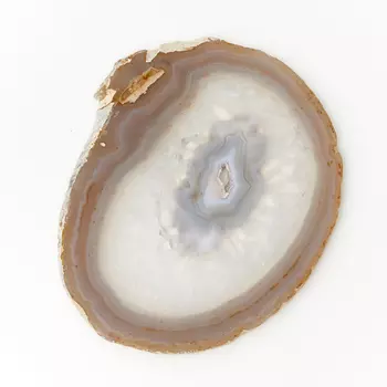Срез агат серый M (7-12 см)
