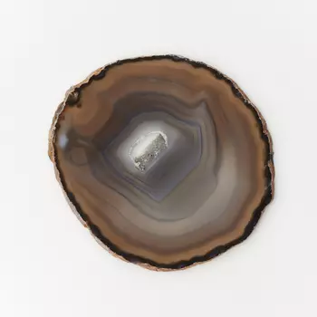 Срез агат серый M (7-12 см)