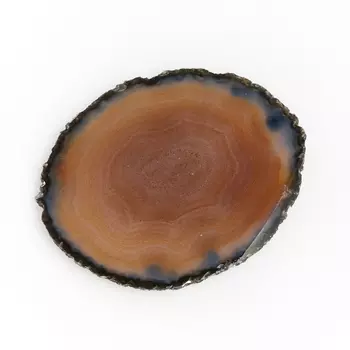 Срез агат серый S (4-7 см)