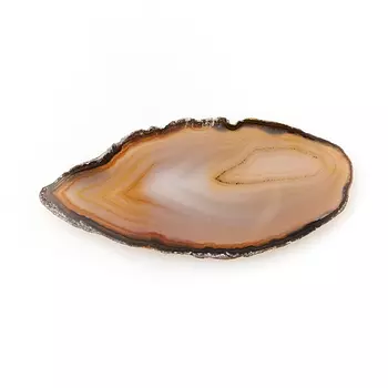 Срез агат серый S (4-7 см)