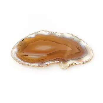 Срез агат серый S (4-7 см)