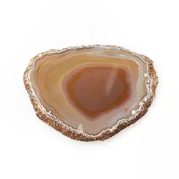 Срез агат серый S (4-7 см)