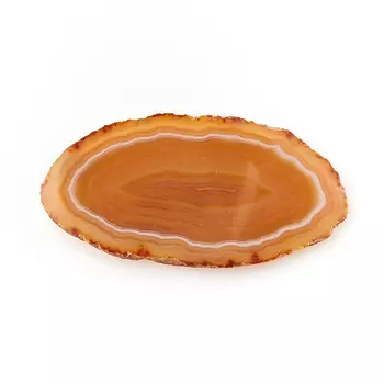 Срез агат серый S (4-7 см)