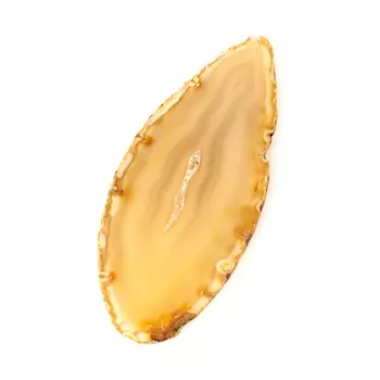 Срез агат серый S (4-7 см)