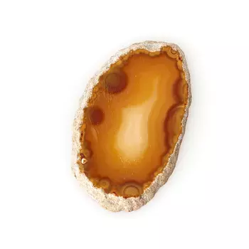 Срез агат серый S (4-7 см)