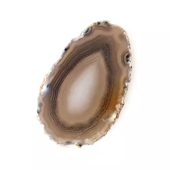 Срез агат серый S (4-7 см)