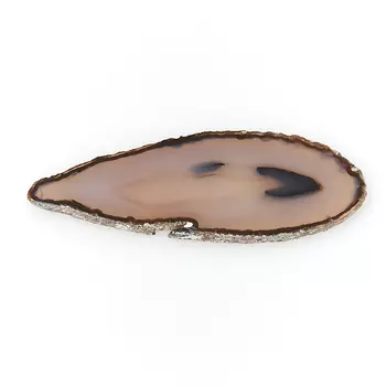 Срез агат серый S (4-7 см)