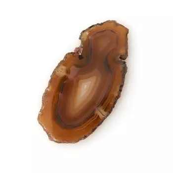 Срез агат серый S (4-7 см)