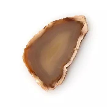 Срез агат серый S (4-7 см)