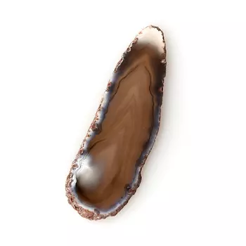 Срез агат серый S (4-7 см)