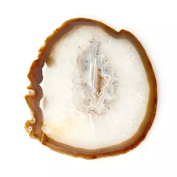 Срез агат серый XL (16-20 см)