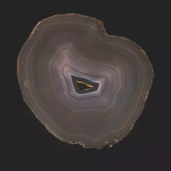 Срез агат серый XL (16-20 см)