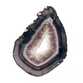 Срез агат серый XXL