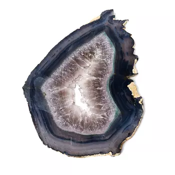 Срез агат серый XXL