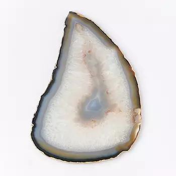 Срез агат серый XXL