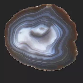 Срез агат серый XXL (от 20 см)