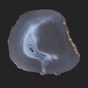 Срез агат серый XXL (от 20 см)