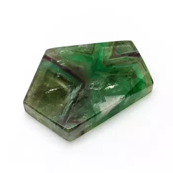 Срез флюорит зеленый S