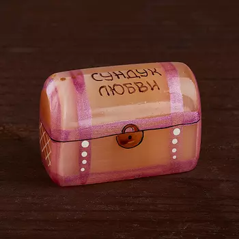 Сундук любви селенит 5 см