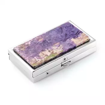 Таблетница чароит 3х5,5 см