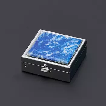 Таблетница лазурит (дублет) 1,5х4х4 см