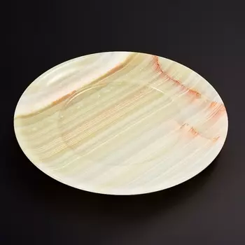 Тарелка оникс мраморный 15 см