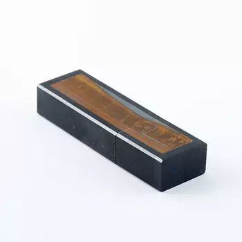 USB-флеш-накопитель долерит, тигровый глаз 16 Гб 6 см