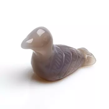 Уточка агат серый 5 см