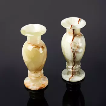 Ваза оникс мраморный 7,5х19,5 см
