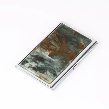 Визитница офиокальцит 6х9,5 см