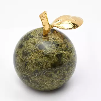 Яблоко змеевик 5х6,5 см