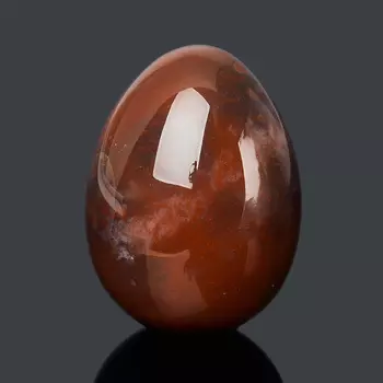 Яйцо агат моховой 6,5 см