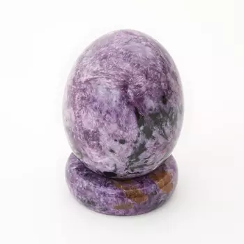 Яйцо чароит (на подставке) 4,5-5 см