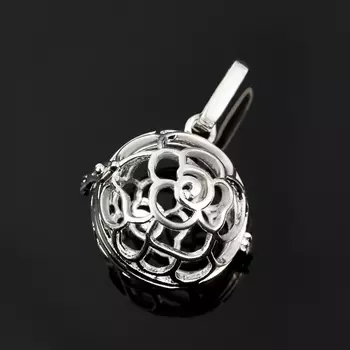 Заготовка для кулона шар (биж. сплав) 3,5 см