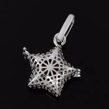 Заготовка для кулона звезда (биж. сплав) 3 см