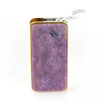 Зажигалка чароит (биж. сплав) 6х3 см