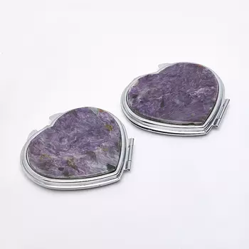 Зеркало чароит 7х6,5 см