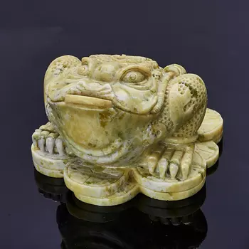 Жаба денежная офиокальцит 10 см