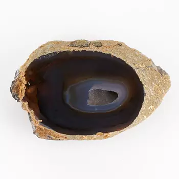 Жеода агат серый L (12-16 см)