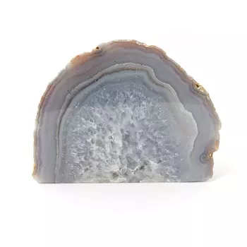 Жеода агат серый M (7-12 см)