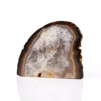 Жеода агат серый M (7-12 см)