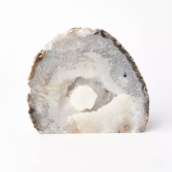 Жеода агат серый M (7-12 см)