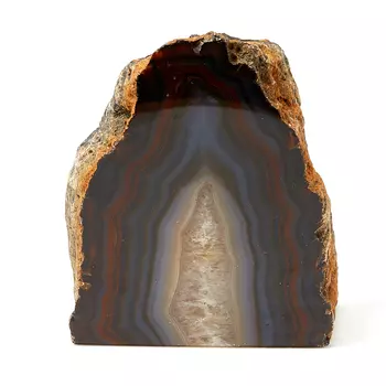 Жеода агат серый M (7-12 см)