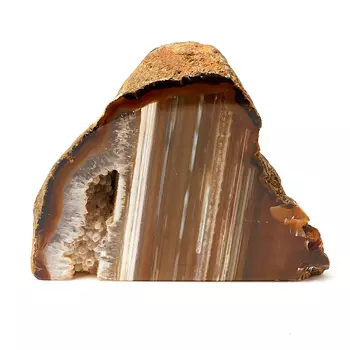 Жеода агат серый M (7-12 см)