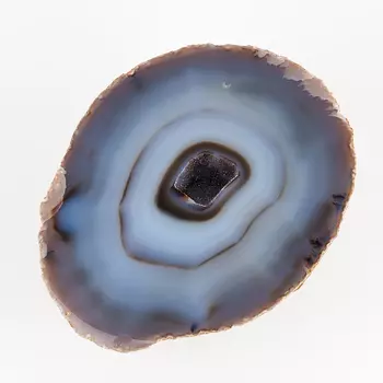 Жеода агат серый XL (16-20 см)