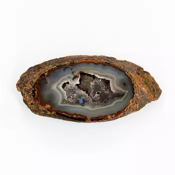 Жеода агат серый XXL (от 20 см)