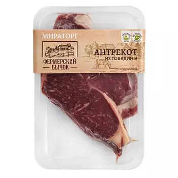 Антрекот из говядины Фермерский бычок Мираторг