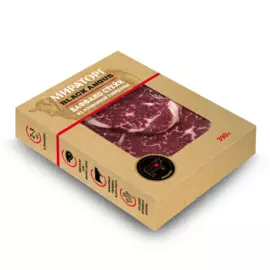 Баффало стейк из мраморной говядины Black Angus 390г Мираторг