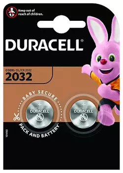 Батарейка Duracell 2032 2шт