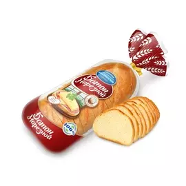 Батон "Нарезной" нарезка Коломенский